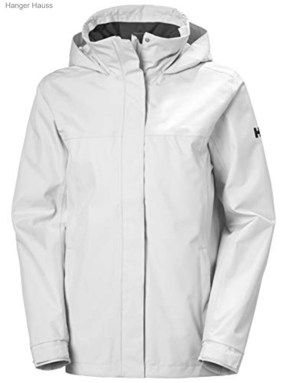 Women's Waterproof Rain Jacket Packable Hood Adjustable Hem